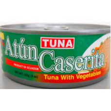 1037 La Caserita Atun con vegetales-Tuna with vegetables