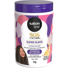 5515 - Salon Line Ativador de Cachos Super Oleos Nutritivo Umidif. SOS 6x1k 4682